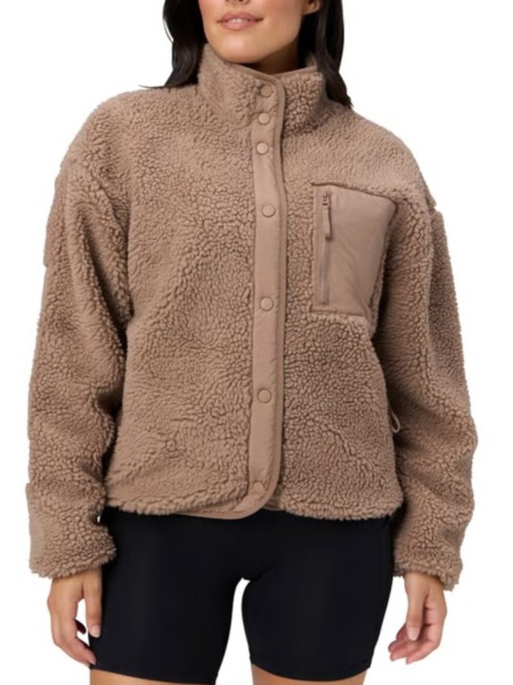 Fabletics Women's Teddy Jacket NWT - Picture 2 of 4